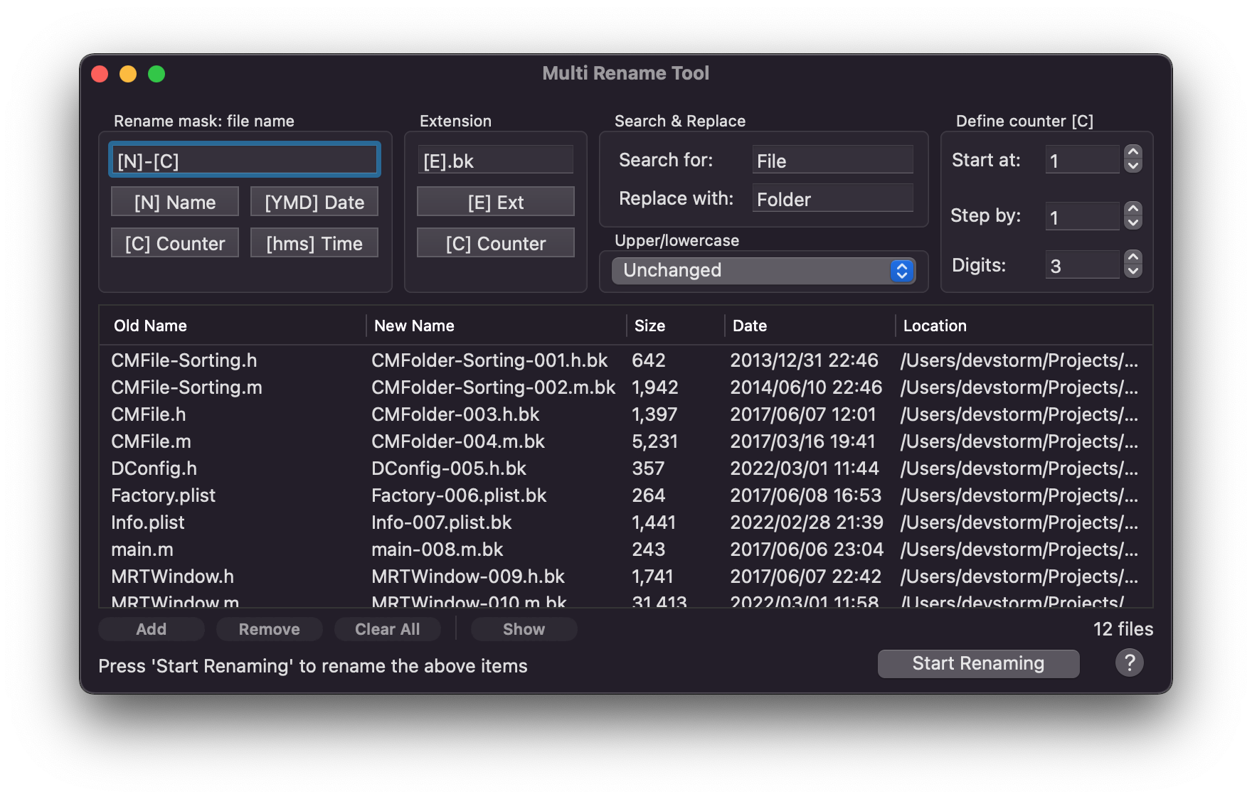 multi-rename-tool-utility-for-mac-apps-devstorm