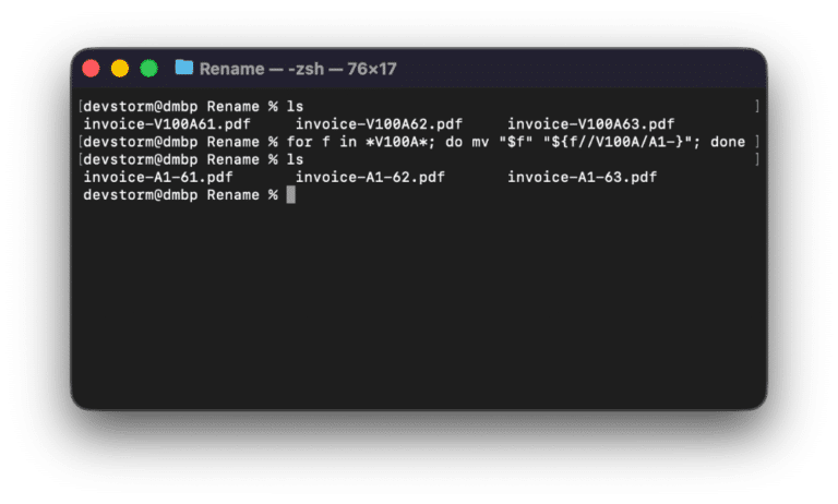How to Find and Replace Text in Filenames on Mac - Devstorm Apps