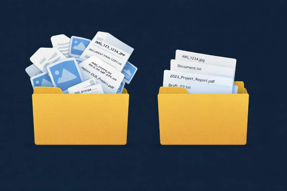 Find and replace text in filenames on Mac